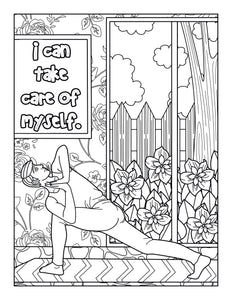 Free Printable Coloring Pages- "I Can" Affirmations