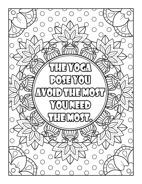 Yoga Anatomy Coloring Book: Visual Guide Movement Yoga Poses Coloring Book  - Walmart.com