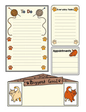 Load image into Gallery viewer, Printable Planner Pages- Cat Butts
