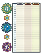 Load image into Gallery viewer, Printable Planner Pages- Chakra