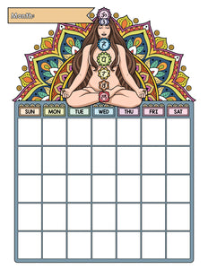 Printable Planner Pages- Chakra