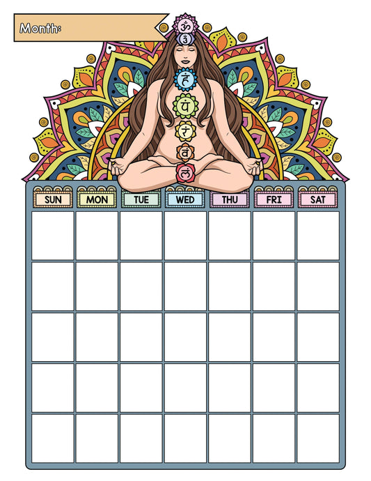 Printable Planner Pages- Chakra