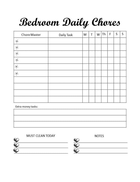 Printable Chore Charts