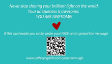 Load image into Gallery viewer, You Are Enough Cards- set of 10 cards